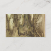 Coltonの狩りによる水彩画2と遊ぶこと 名刺 (裏面)