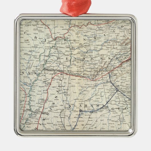 Coltonの米国セクション メタルオーナメント (正面)