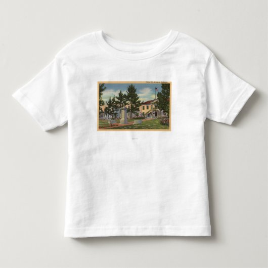 Coltonホールの眺め トドラーTシャツ (正面)