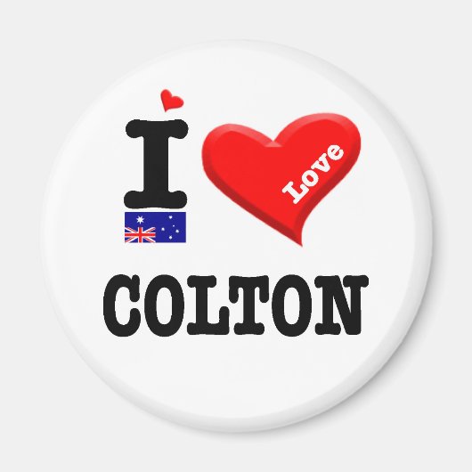 COLTON - I Love マグネット (正面)