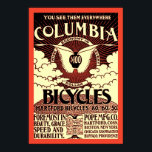 Columbia Bicycles ~ Vintage Bicycle Advertising ポスター<br><div class="desc">Columbia Bicycles ~ Vintage Bicycle Advertising Poster ~ 1886. This great vintage bicycle advertising poster has been beautifully restored and enhanced by the artists at the Vintage Factory. We have also added a complimentary border around the image which really makes it an eye catching work of art. We have many...</div>
