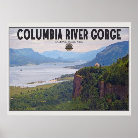 Columbia Gorge - Crown Point.jpg ポスター (正面)