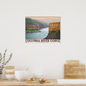 Columbia Gorge - Rowena Plateau W.jpg ポスター (キッチン)