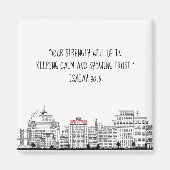 Columbia Heights Nostalgic マグネット (正面)