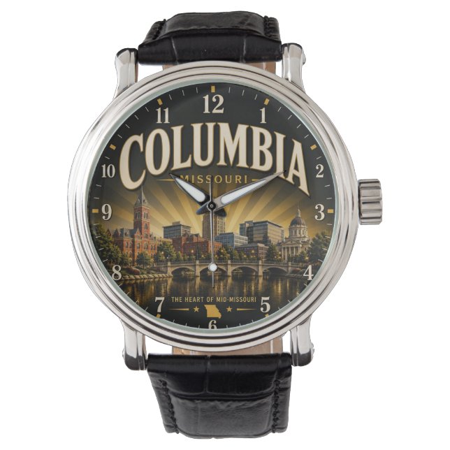 Columbia Missouri 腕時計 (正面)