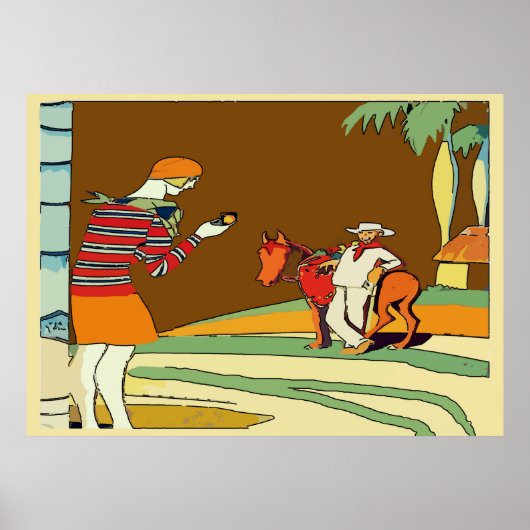 Columbia Travel Poster、追加文字 ポスター (正面)