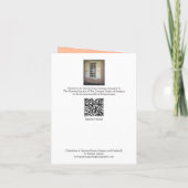 Columbine @ Stenton House Museum & Garden Notecard サンキューカード (裏面)