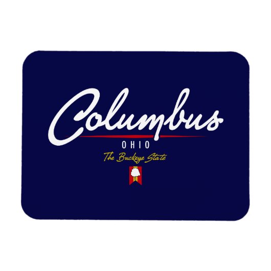 Columbusスクリプト マグネット (横)