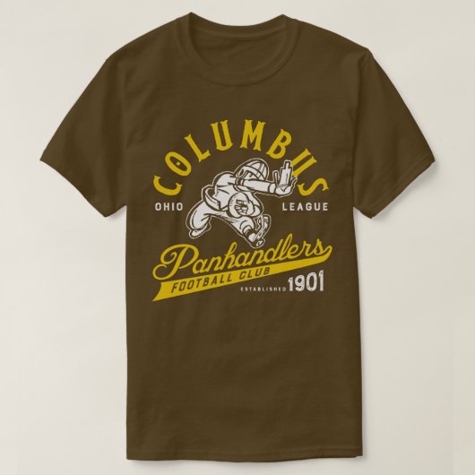 Columbusパンハンドラ Tシャツ (デザイン正面)