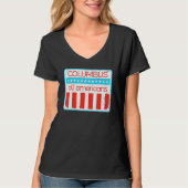 Columbus All Americans Retro 4th Of July 1 Tシャツ (正面)