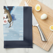 Columbus and his theories キッチンタオル (四つ折り)