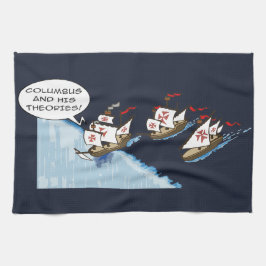 Columbus and his theories キッチンタオル
