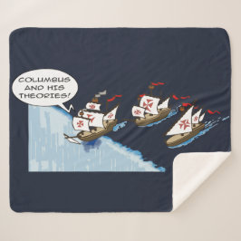 Columbus and his theories シェルパブランケット