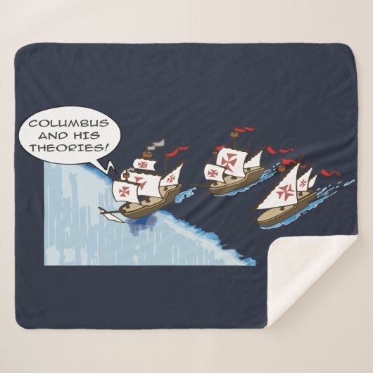 Columbus and his theories シェルパブランケット (正面(横))