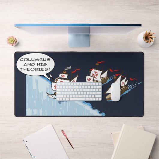 Columbus and his theories デスクマット (オフィス1)