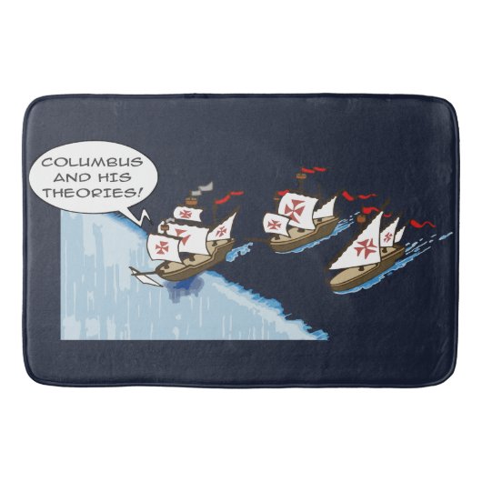 Columbus and his theories バスマット (正面)