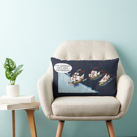 Columbus and his theories ランバークッション (椅子)