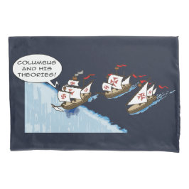 Columbus and his theories 枕カバー