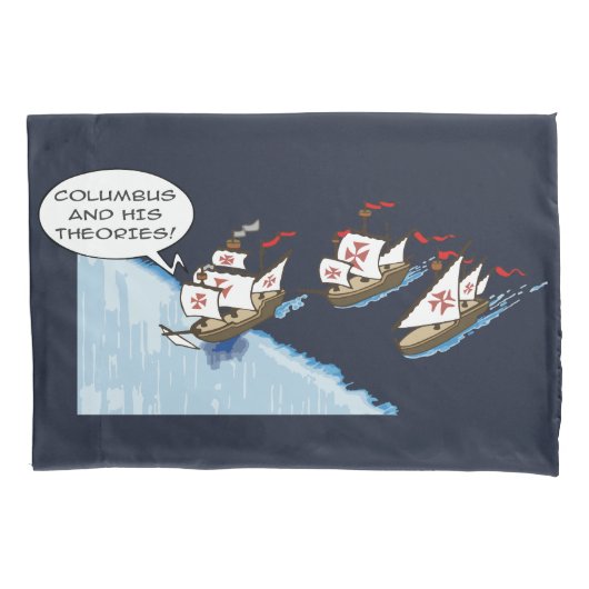 Columbus and his theories 枕カバー (正面)