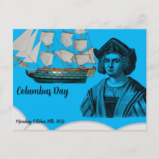 Columbus day ポストカード