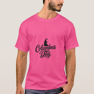 Columbus Day – Historical Tribute T-Shirt Design Tシャツ