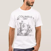 Columbus Day Tee Tシャツ (正面)