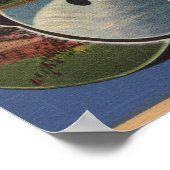 Columbus, Ohio - Large Letter Scenes 3 ポスター (角)