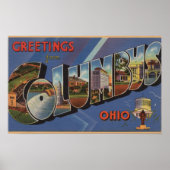 Columbus, Ohio - Large Letter Scenes 3 ポスター (正面)