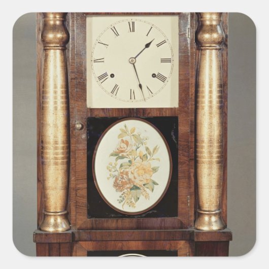 Columned時計、c.1855 スクエアシール (正面)