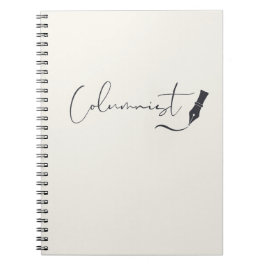 Columnist Script Notebook – Minimalist Writing Pen ノートブック