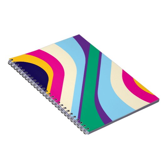 Colurful Spiral Notebook  ノートブック (右側)