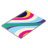 Colurful Spiral Notebook ノートブック (左側)