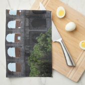 Colusseum、ローマ、イタリア キッチンタオル (四つ折り)