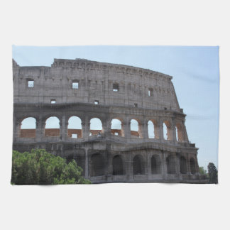 Colusseum、ローマ、イタリア キッチンタオル