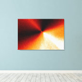 Comの核地域のコンピュータ処理イメージ キャンバスプリント (インサイチュ (ウッドフロア))