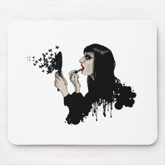 ComaBlack マウスパッド (正面)