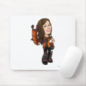 Comastarの幽霊のよく出るな森のスタッフプレーヤー マウスパッド (マウス)