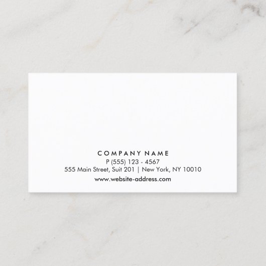 Comb Hairstylist 6パンチカスタマーロイヤリティカード ロイヤリティカード (裏面)