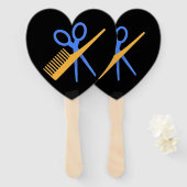 Comb scissors ハンドファン (正面&裏面)