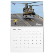 COMBAT CHINOOK - CH-47 Chinook カレンダー (3月 2027)