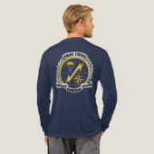 Combat Control RED Friday. Honor the Deployed. トライブレンドＴシャツ (背面全体)