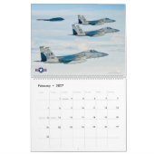 COMBAT EAGLES! - F-15 イーグル カレンダー (2月 2027)