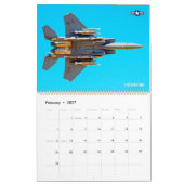 COMBAT EAGLES! - F-15 イーグル カレンダー (2月 2027)