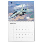 COMBAT EAGLES! - F-15 イーグル カレンダー (3月 2027)