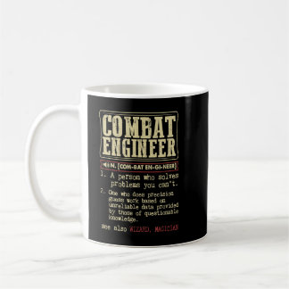 Combat Engineer Dictionary用語 コーヒーマグカップ