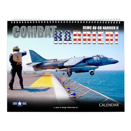 COMBAT HARRIER! - AV-8B ハリアー II カレンダー (カバー)