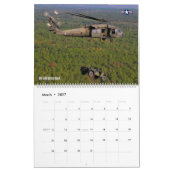 COMBAT HAWK – 米国軍隊H-60ヘリコプター カレンダー (3月 2027)