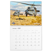 COMBAT HAWK – 米国軍隊H-60ヘリコプター カレンダー (1月 2027)