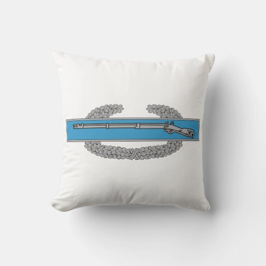 Combat Infantryman Badge CIB 陸軍退役軍人 クッション (正面)