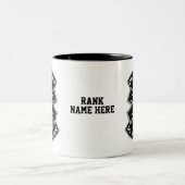 Combat Medic – カスタマイズ可能なSpartanパッチ ツートーンマグカップ (中央)